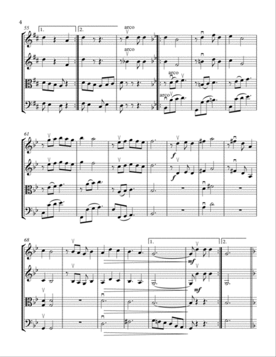 Brisas Del Torbes String Quartet scores gallery preview page 4