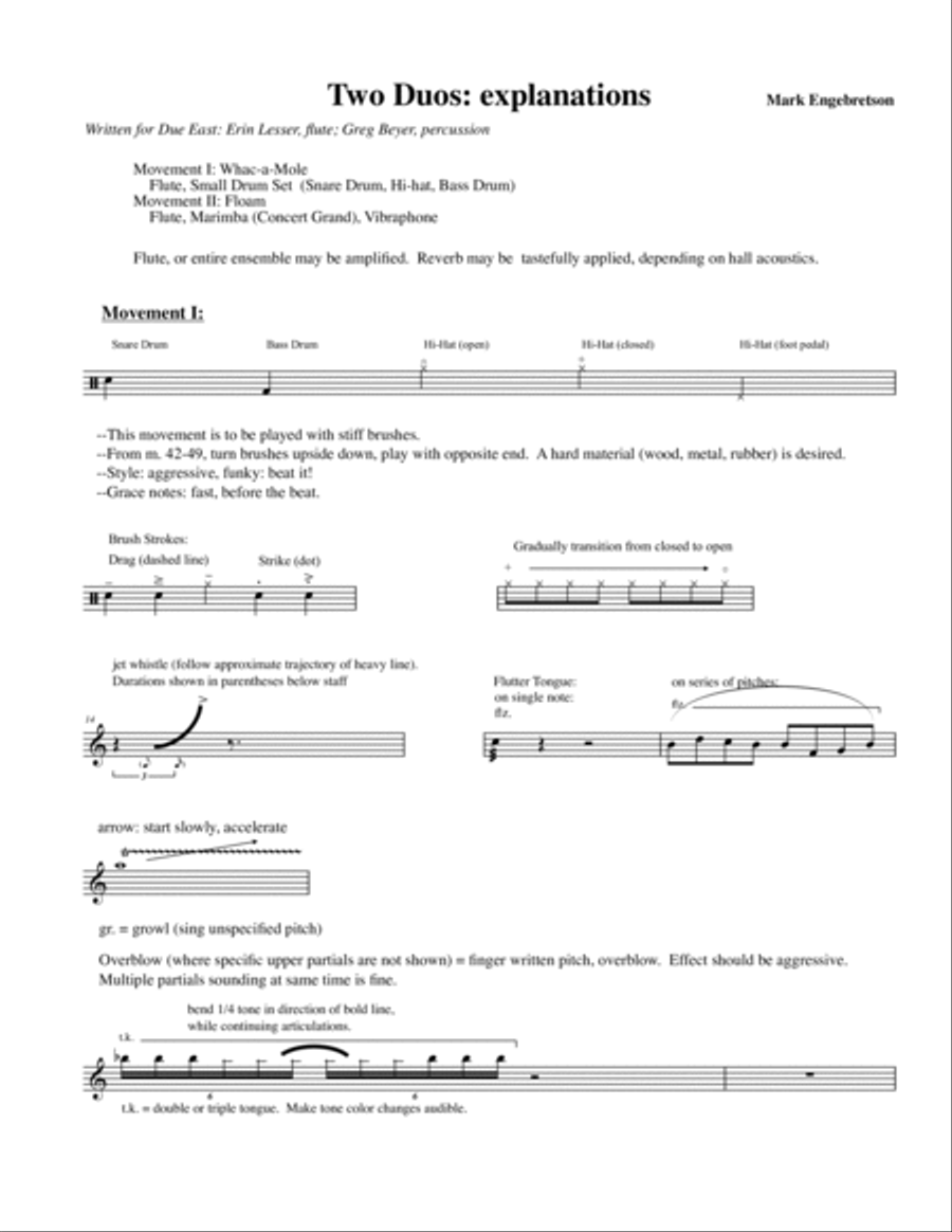 Two Duos Flute scores gallery preview page 4