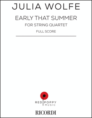 Early That Summer (score)