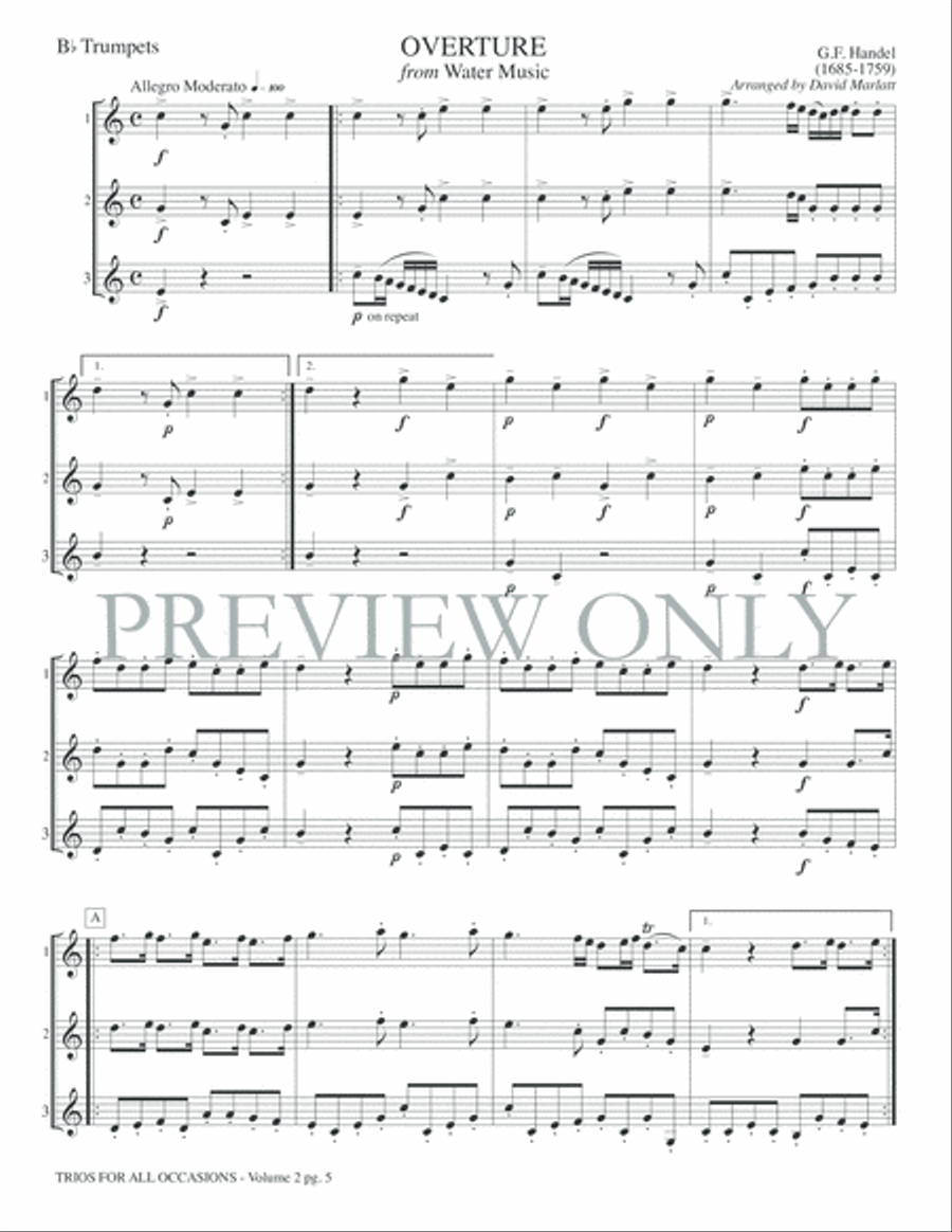 Trios for All Occasions Small Ensemble scores gallery preview page 7