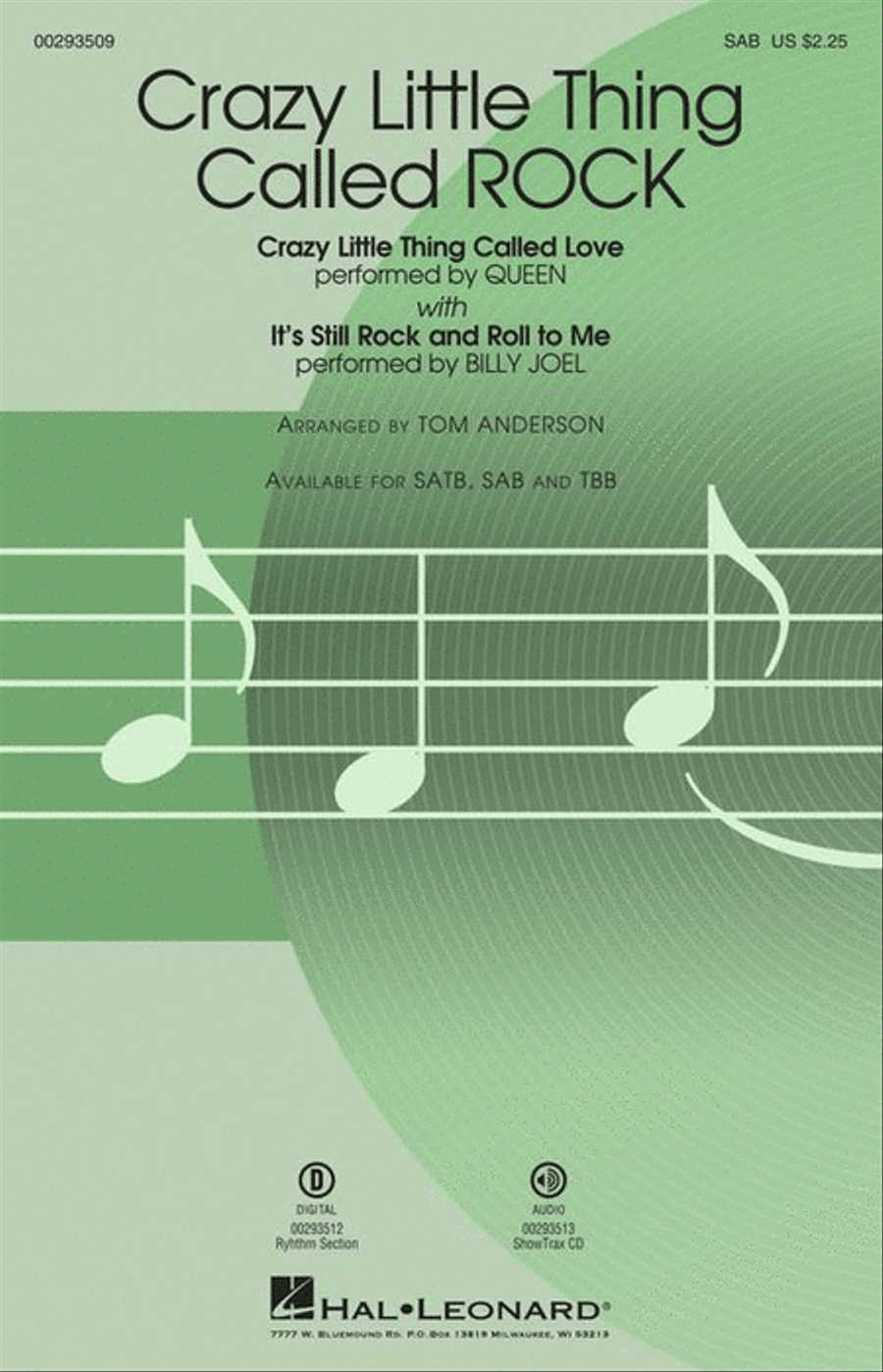 Crazy Little Thing Called ROCK 3-Part scores gallery preview page 2