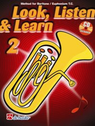 Book cover for Look, Listen & Learn 2 Baritone / Euphonium TC