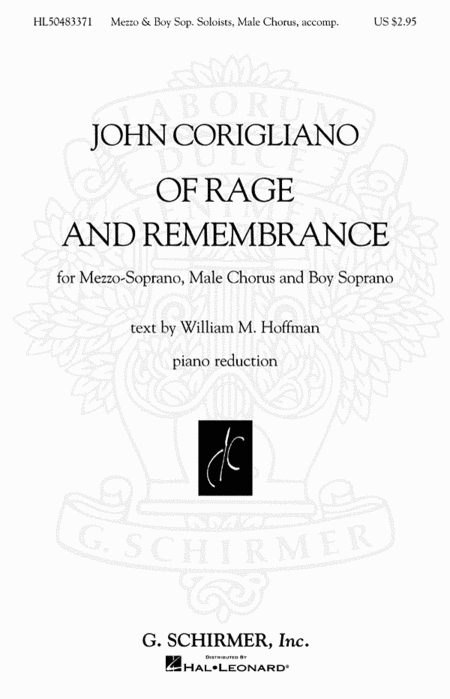 John Corigliano - Of Rage and Remembrance