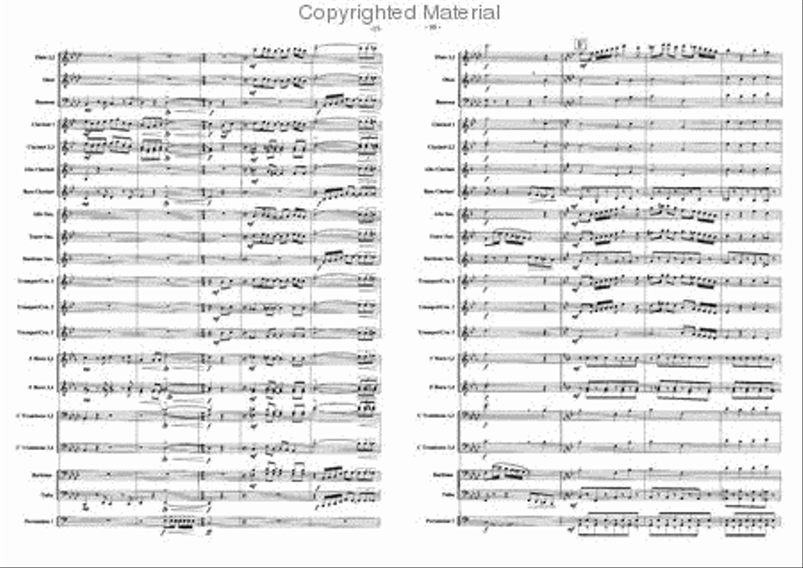 The Shining Star The Shining Star Concert Band scores gallery preview page 9