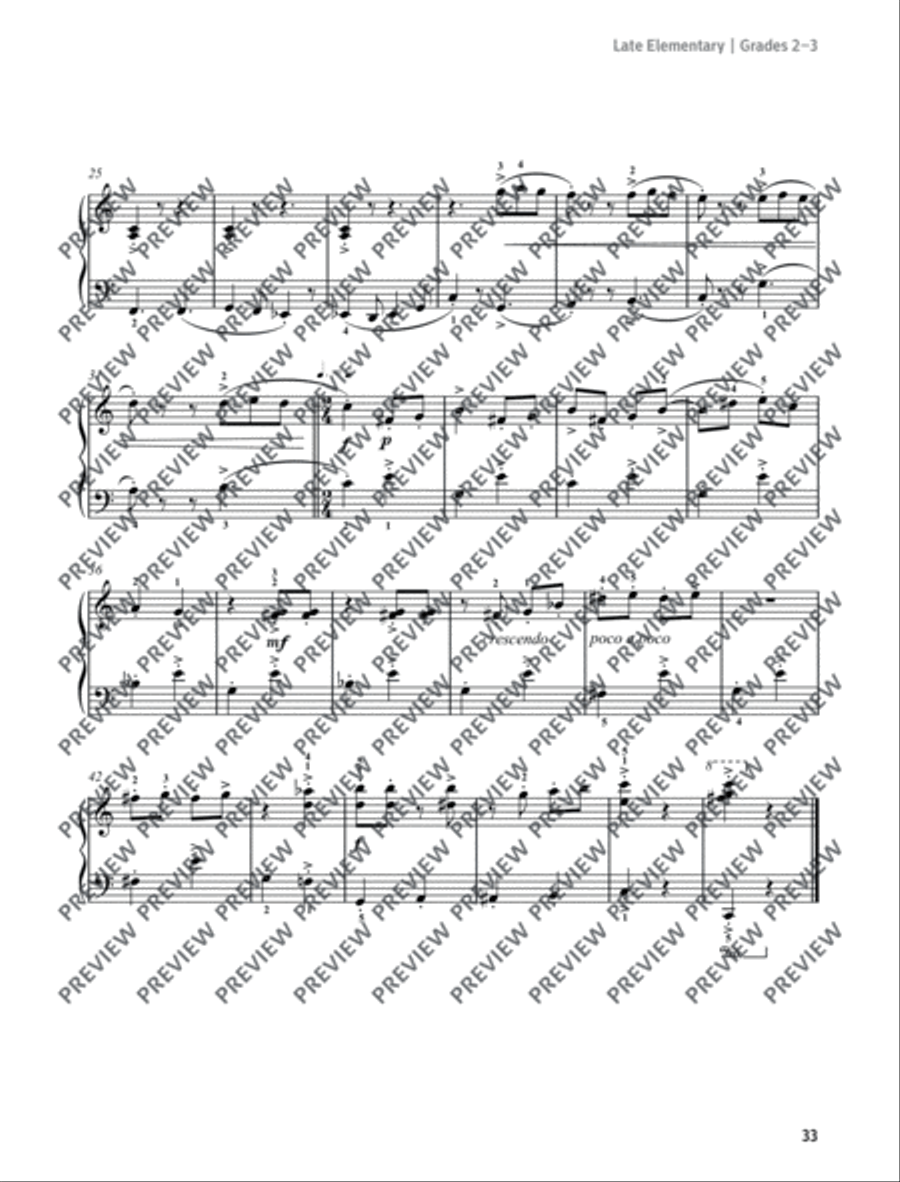 Fig and Fennel Piano Solo scores gallery preview page 3