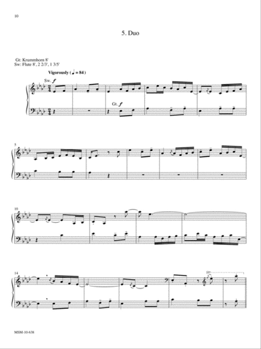 Variations for Organ on How Firm A Foundation Organ scores gallery preview page 7