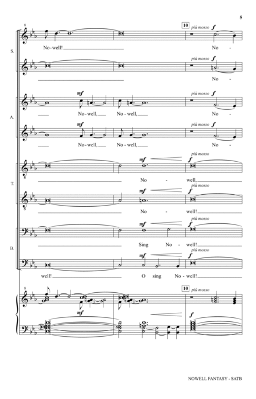 Nowell Fantasy 4-Part scores gallery preview page 3