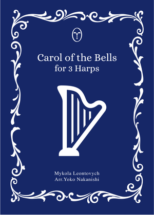 Carol of the Bells for 3Harps