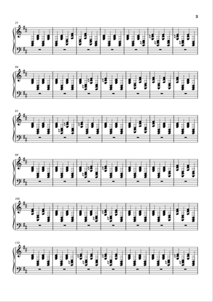 Full Peace Easy Piano scores gallery preview page 3