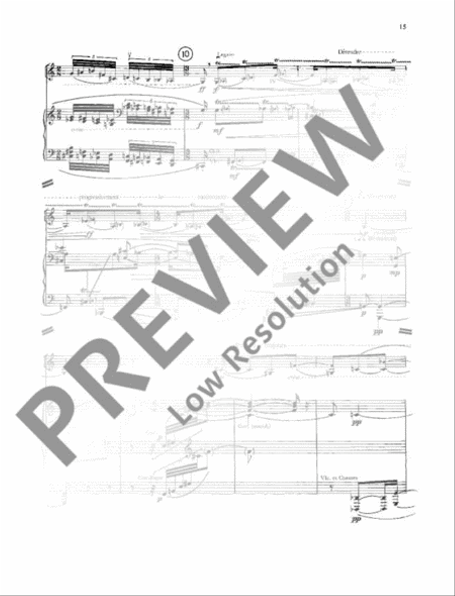 L'Arbre des songes Piano scores gallery preview page 16