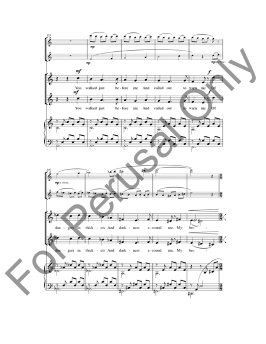 Godspeed (Choral Score) Godspeed (Choral Score) SSAA scores gallery preview page 16
