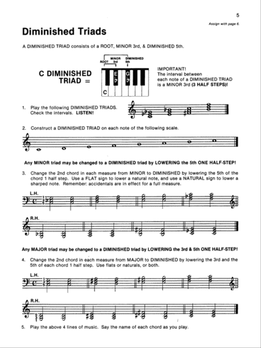 Alfred's Basic Piano Course Theory, Level 6 Piano Method scores gallery preview page 2
