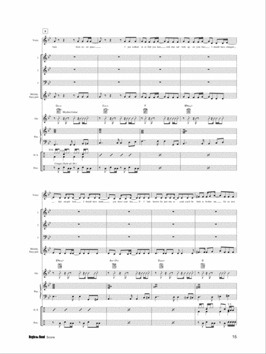 Begin the Band #2 Score scores gallery preview page 6