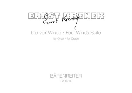 Four Winds Suite (Die vier Winde) für Orgel, op. 223 (1975)