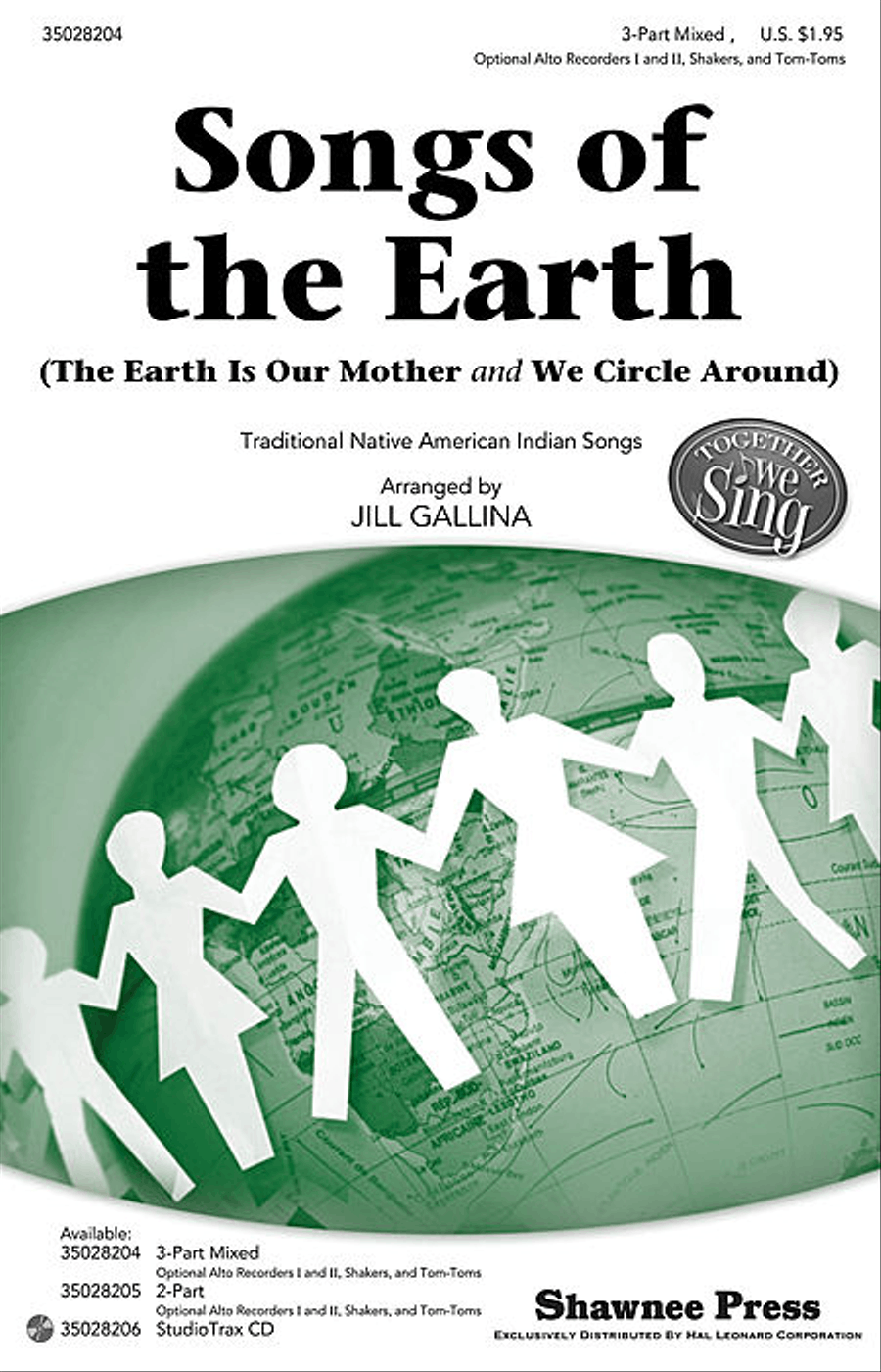 Songs of the Earth Songs of the Earth Choir scores gallery preview page 1