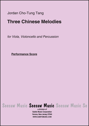 Three Chinese Melodies