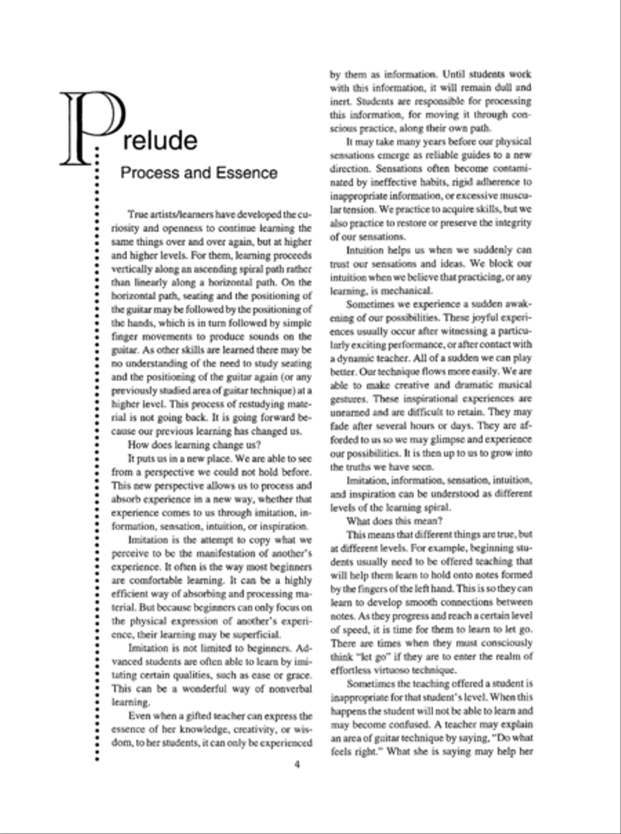 Mastering Guitar Technique: Process and Essence Acoustic Guitar scores gallery preview page 10