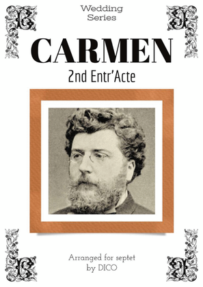 Book cover for Carmen - 2nd Entr'Acte - for septet