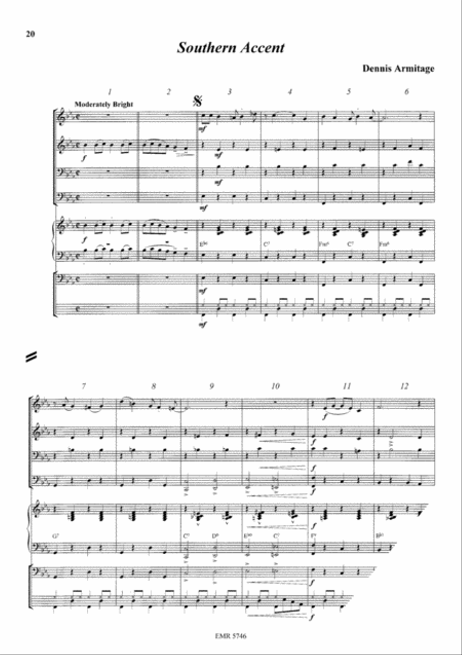 Dixieland Concert Band scores gallery preview page 6