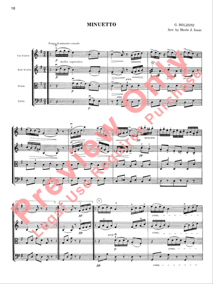 Highland/Etling String Quartet Series: Book 2 String Quartet scores gallery preview page 47