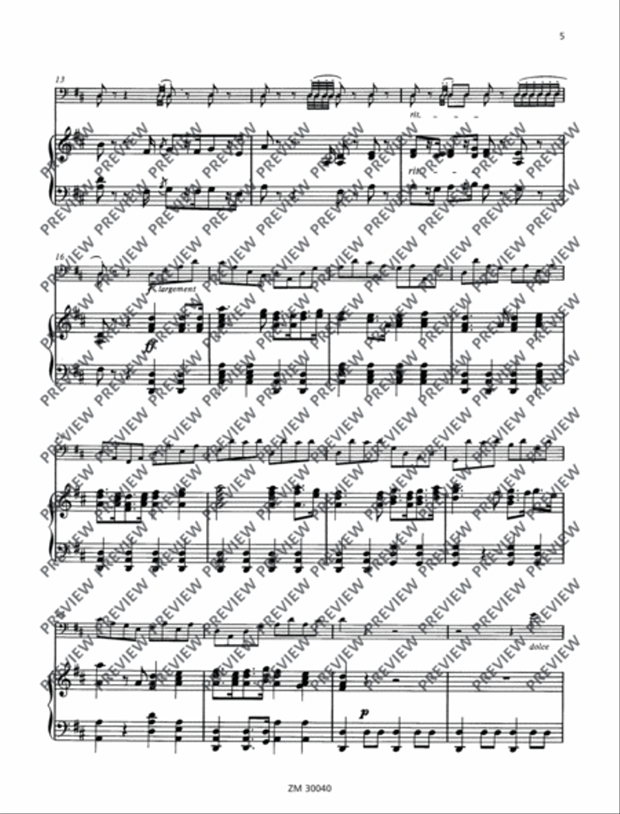 6 Melodies 6 Melodies Piano Accompaniment scores gallery preview page 6