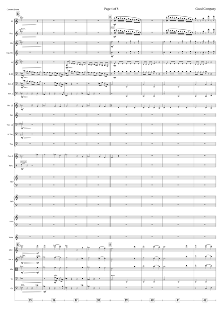 Good Company Good Company Full Orchestra scores gallery preview page 5