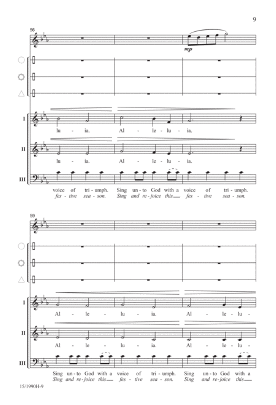 Sing! O Sing!