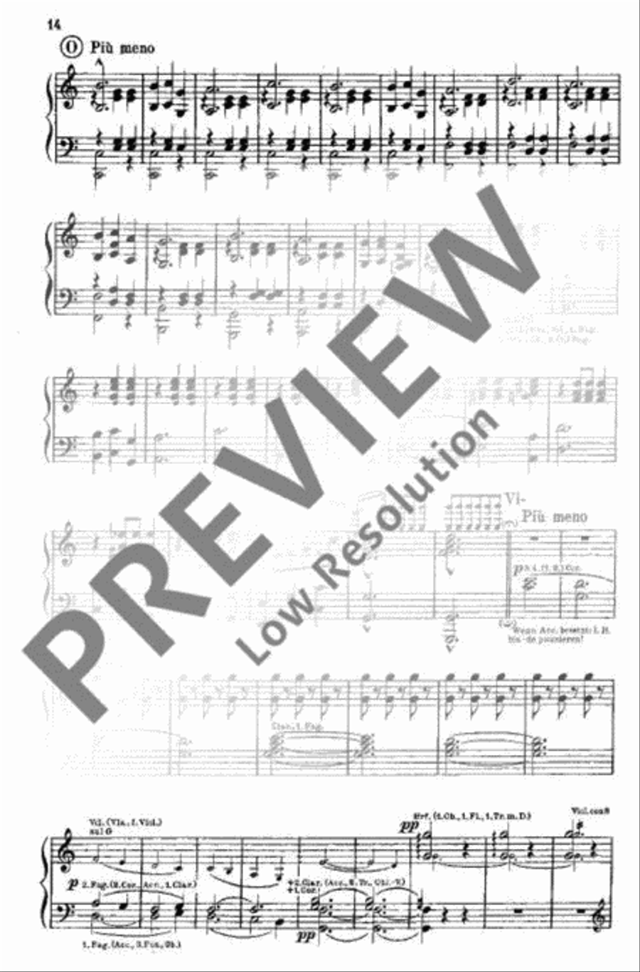 Emperor Waltz Orchestra scores gallery preview page 15