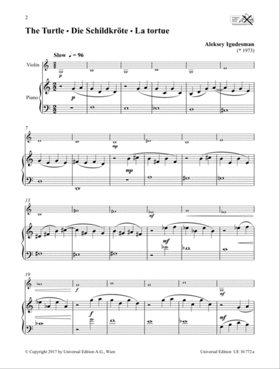 In the Zoo Vol. 2 Chamber Music scores gallery preview page 6
