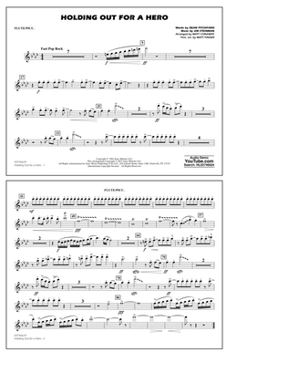Book cover for Holding Out For A Hero (arr. Conaway & Finger) - Flute/Piccolo