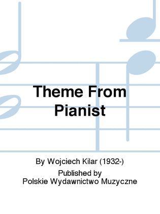 Theme From Pianist
