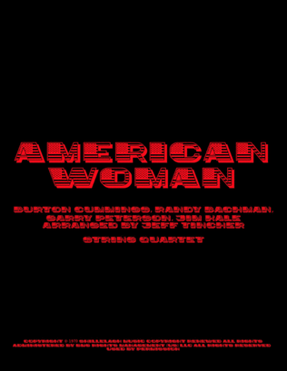 Book cover for American Woman