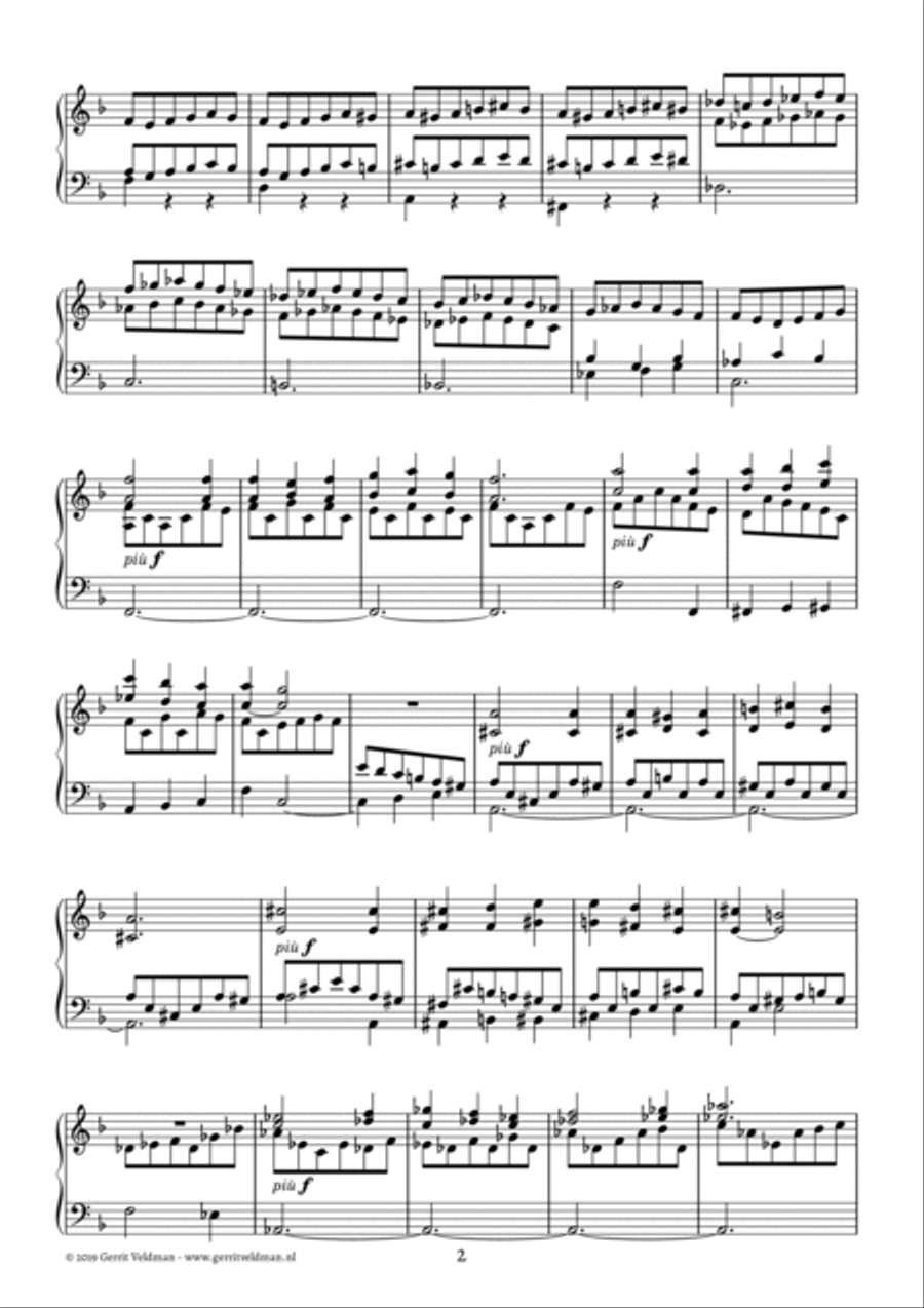 Grote God, wij loven U/Holy God, we praise Thy name Organ Solo scores gallery preview page 2