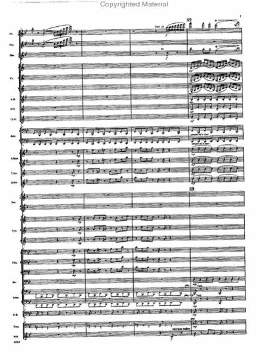 Selections from the Nutcracker Suite Concert Band scores gallery preview page 5