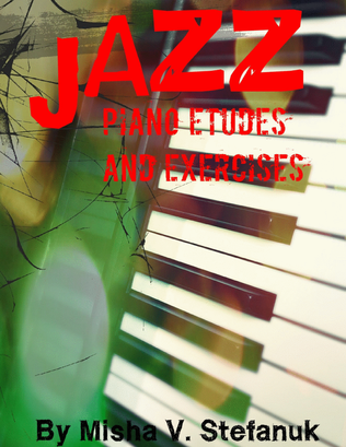 Book cover for Jazz Piano Etudes and Exercises