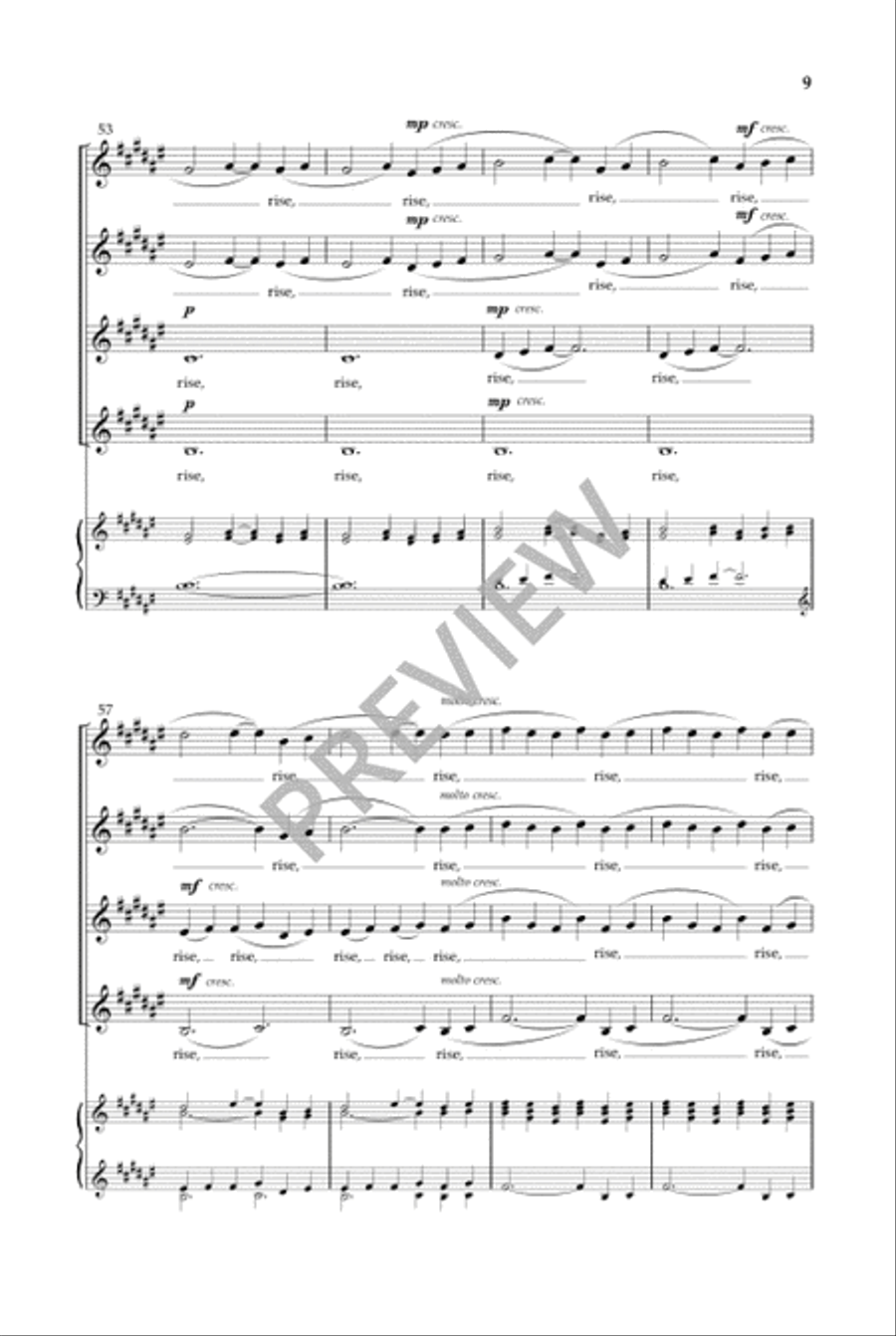 Rise, My Soul (SSAA) Rise, My Soul (SSAA) SSAA scores gallery preview page 10