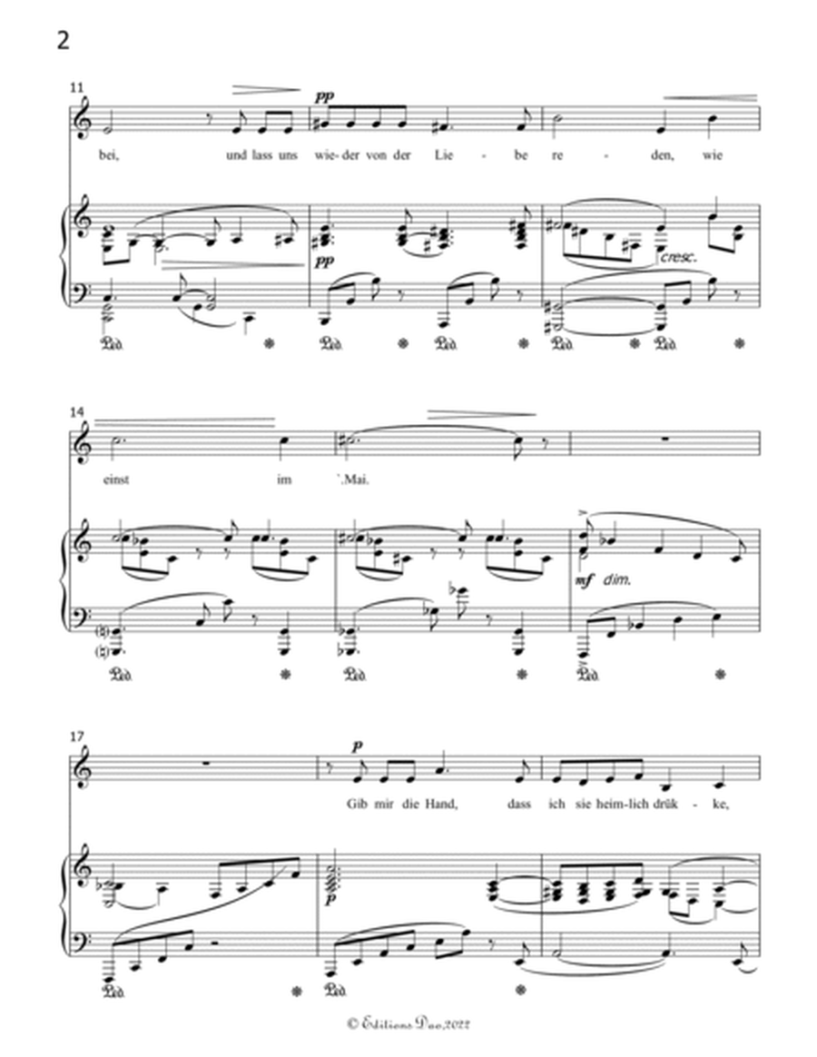Allerseelen, by Richard Strauss, in C Major