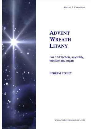 Book cover for Advent Wreath Litany