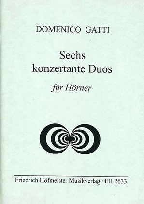 Book cover for 6 konzertante Duos