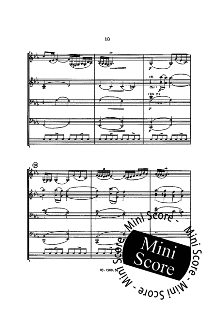 Air Nostalgique Fanfare Band scores gallery preview page 14