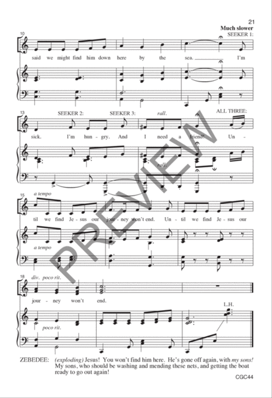 By the Sea Preview Kit (Score & CD) Choir scores gallery preview page 14