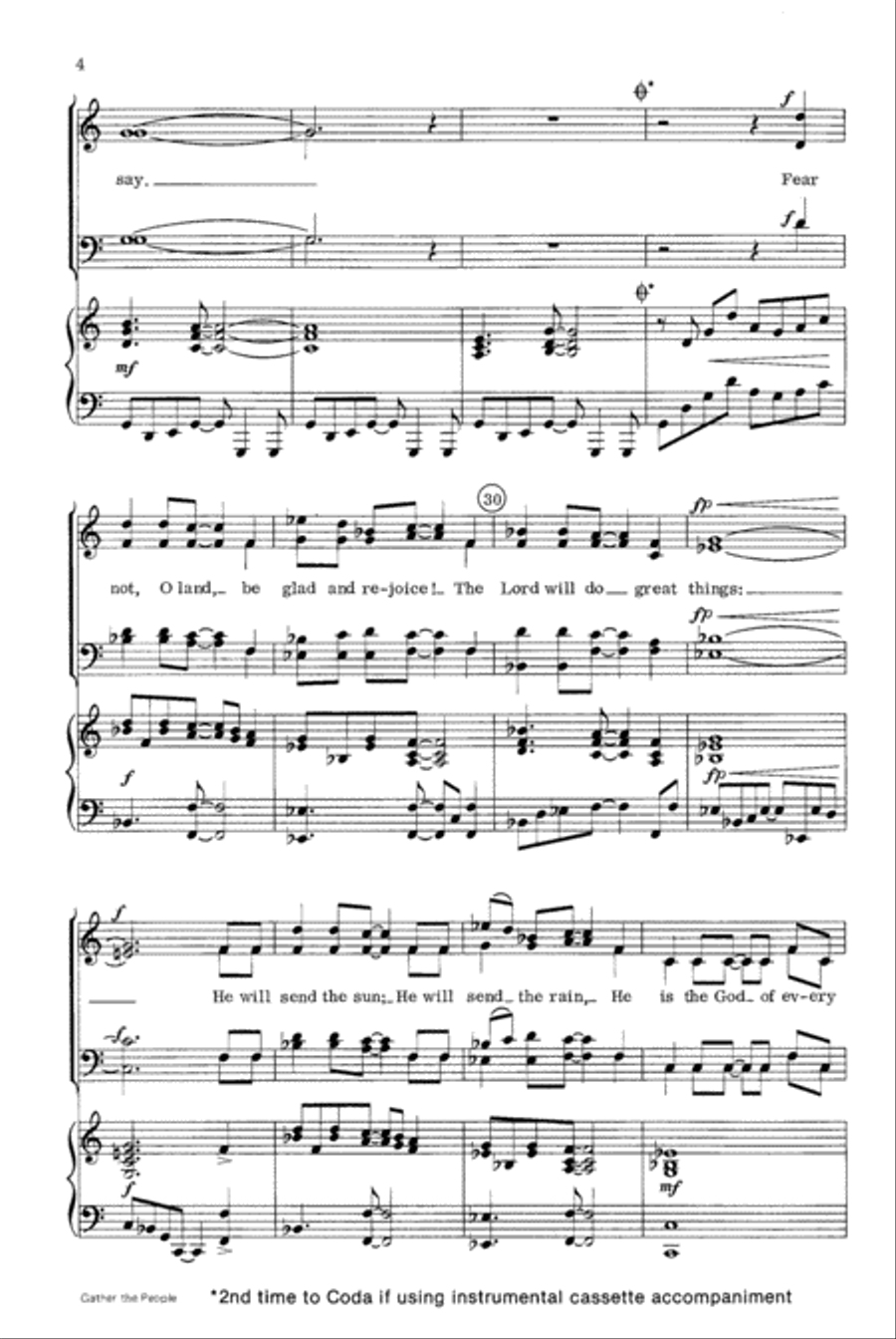 Gather the People Gather the People 4-Part scores gallery preview page 4