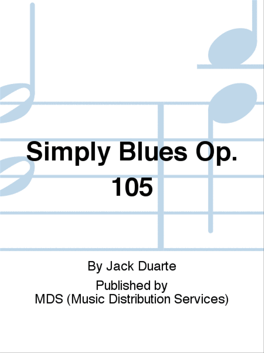 SIMPLY BLUES op. 105 Harp scores gallery preview page 1