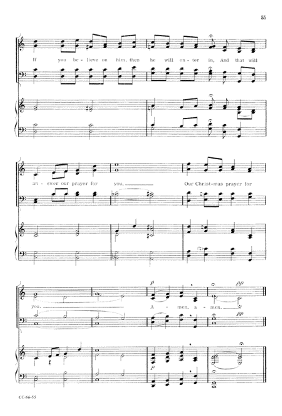 Angels' Song Angels' Song 4-Part scores gallery preview page 57