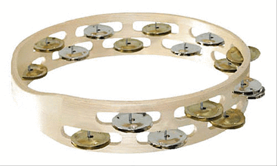 Double Row Wooden Tambourine Tambourines scores gallery preview page 2