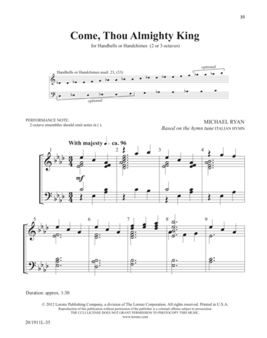 The Best of Ring and Rejoice! - Volume 5 3-Octaves scores gallery preview page 19