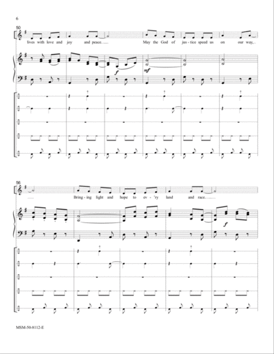 Song of Hope Choir scores gallery preview page 6