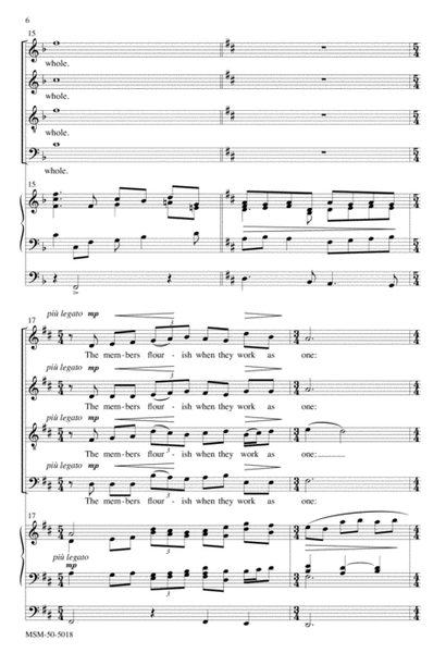The Greater Gifts (Downloadable Choral Score)