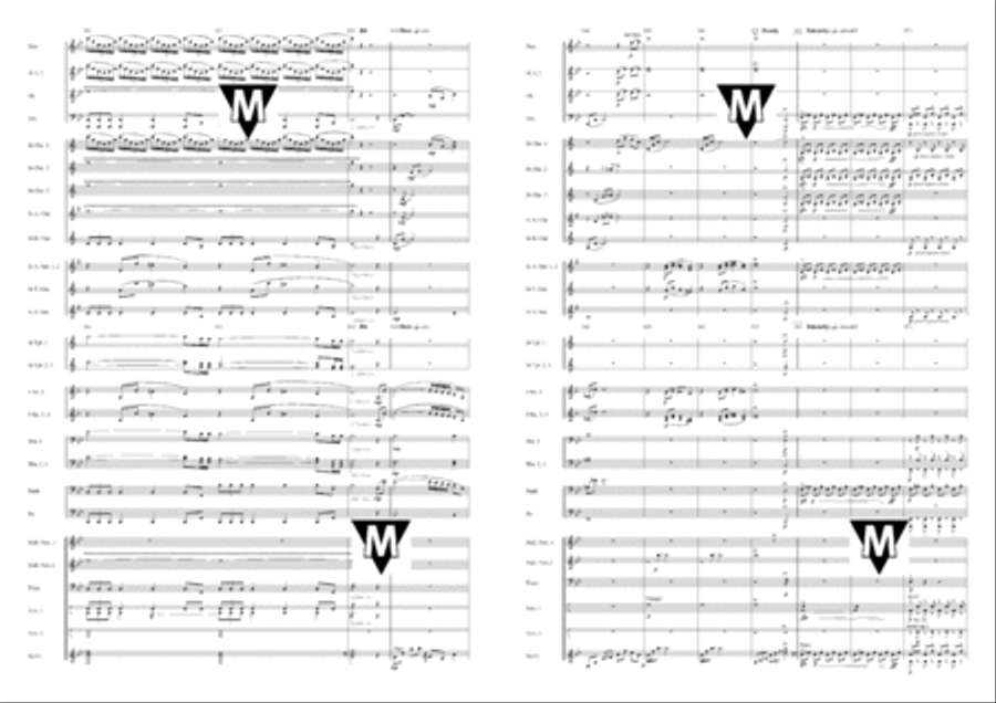 The Count of Monte Cristo Concert Band scores gallery preview page 18