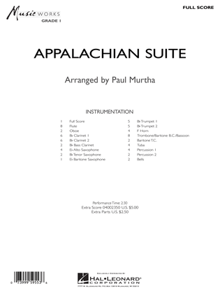 Book cover for Appalachian Suite - Full Score